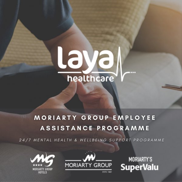 Moriarty Group introduce Employee Assistance Programme with Laya Healthcare